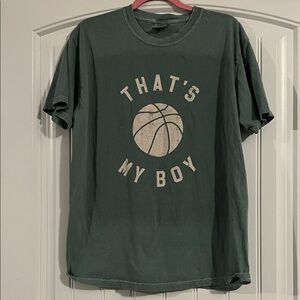 Thats My Boy comfort Colors T Shirt Size Large